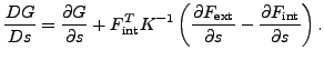 $ Y \equiv F_{\text{int}}^T K^{-1}$